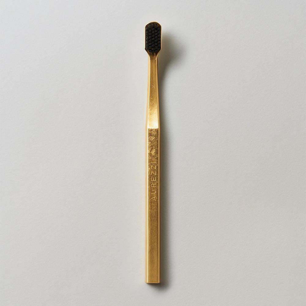 Aurezzi 24K Gold Black Siyah Medium Orta Diş Fırçası