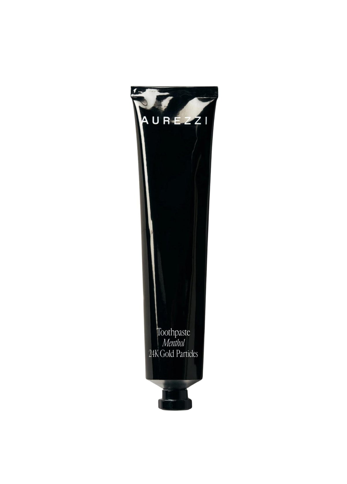 Aurezzi Mentol Aromalı 24 Ayar Altın Parçacıkları Black Gold Diş Macunu 75 ml