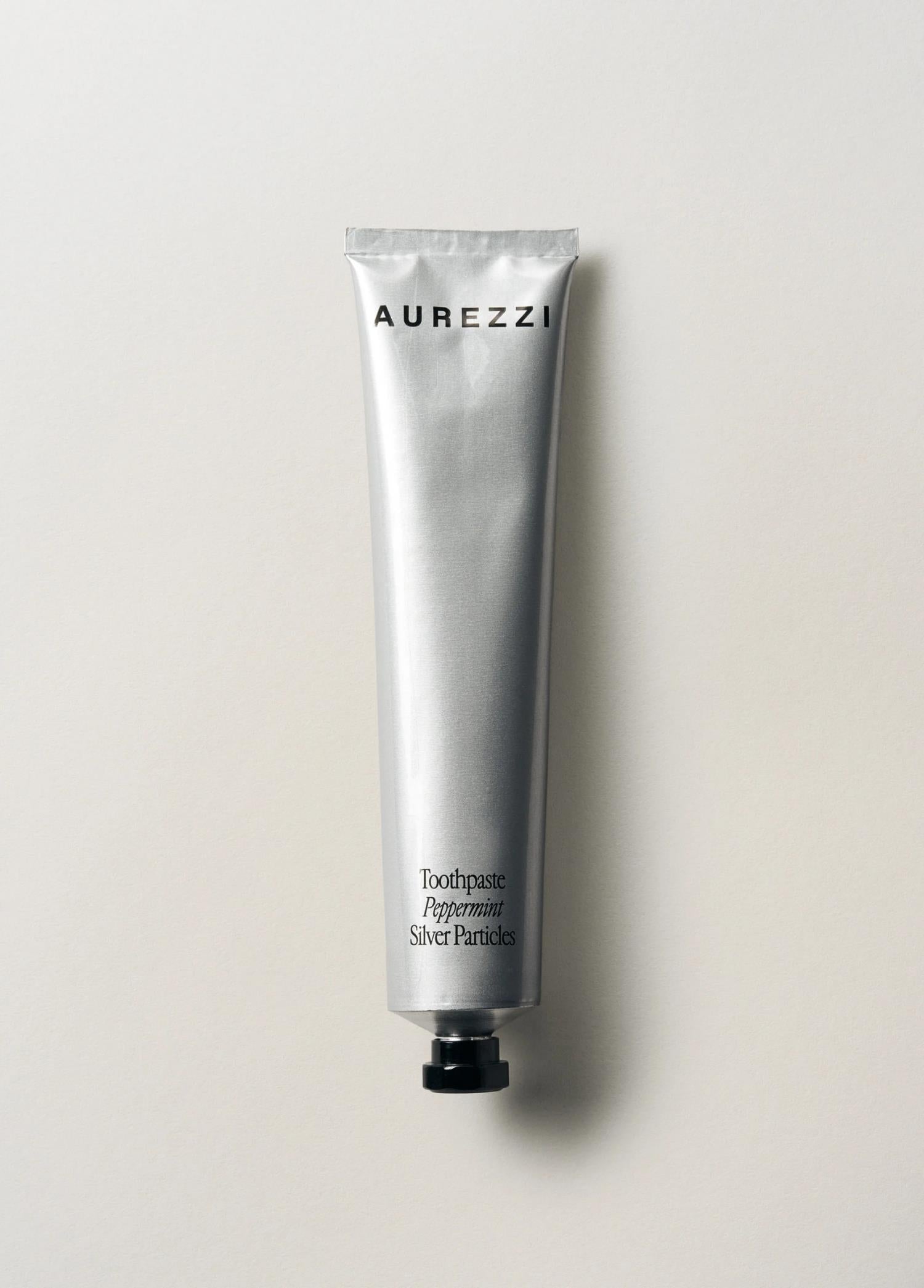 Aurezzi Mentol Aromalı Gümüş Parçacıklı Silver Diş Macunu 75 ML