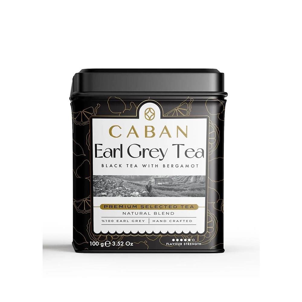 Caban Black Earl Grey Tea Demlik Çay 100Gr