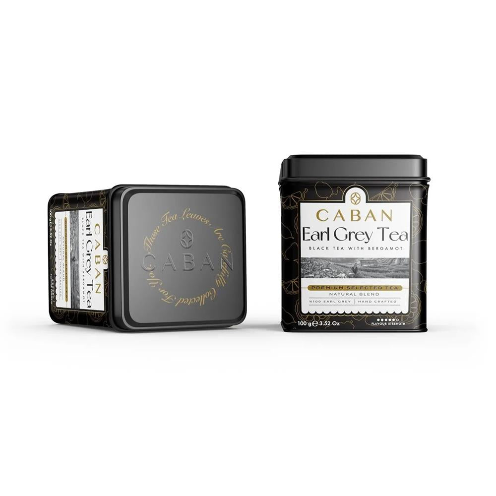 Caban Black Earl Grey Tea Demlik Çay 100Gr