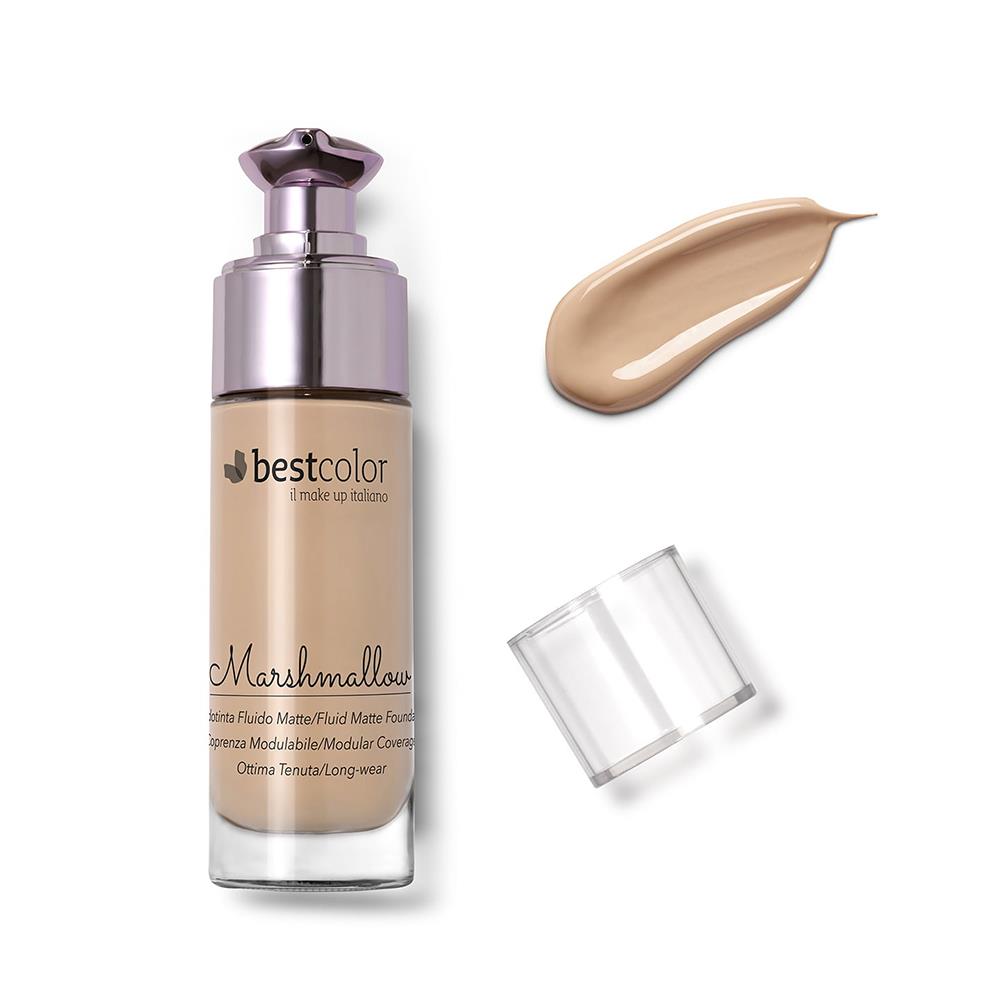 Best Color Fuild Matte Marshmallow A01 Vanilya Ton Likit Fondöten