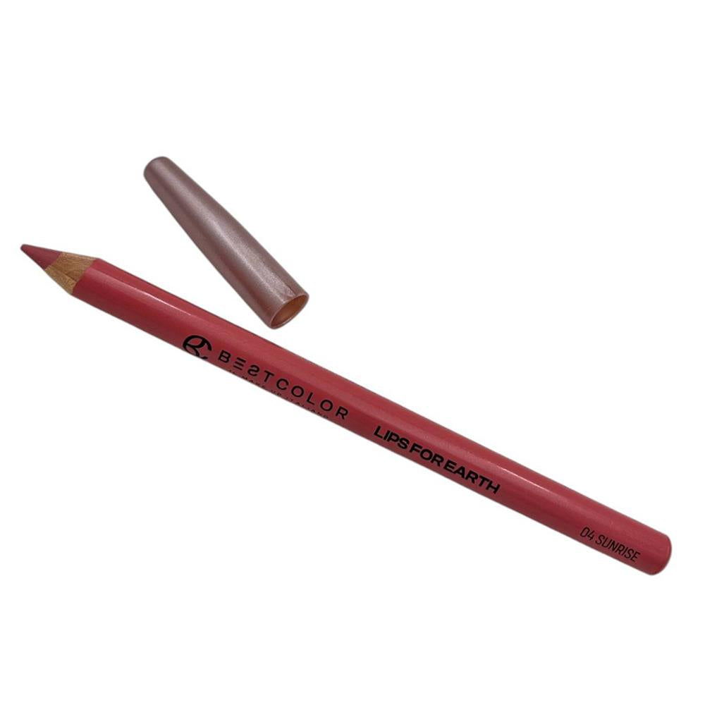 Best Color Lips For Earth 04 Güneşin Doğuşu Dudak Kontur Kalemi