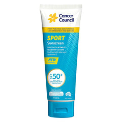 Cancer Council SPF50+ Sport Dry Touch Sunscreen Güneş Kremi 110ML