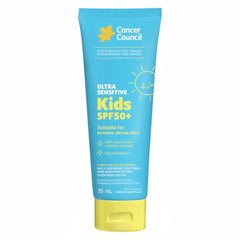 Cancer Council SPF50+ Ultra Sensitive Kids Sunscreen Çocuklar için Güneş Kremi 35ML