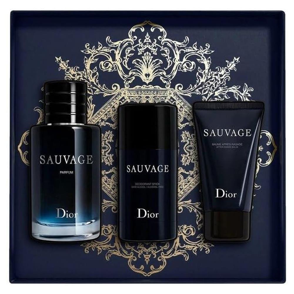 Christian Dior Sauvage Erkek Parfüm EDP 100ML + After Shave Balm 50ML + Stick Deodorant 75ML Set