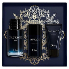 Christian Dior Sauvage Erkek Parfüm EDP 100ML + After Shave Balm 50ML + Stick Deodorant 75ML Set