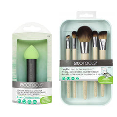 Ecotools Perfecting Kontür Aplikatör + Makyaj Fırça Seti 2Li Set