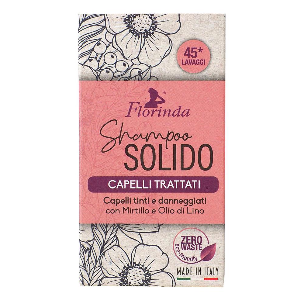 Florinda Capelli Trattati Boyalı ve Yıpranmış Saçlar için Katı Şampuan 75Gr