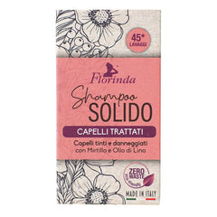 Florinda Capelli Trattati Boyalı ve Yıpranmış Saçlar için Katı Şampuan 75Gr