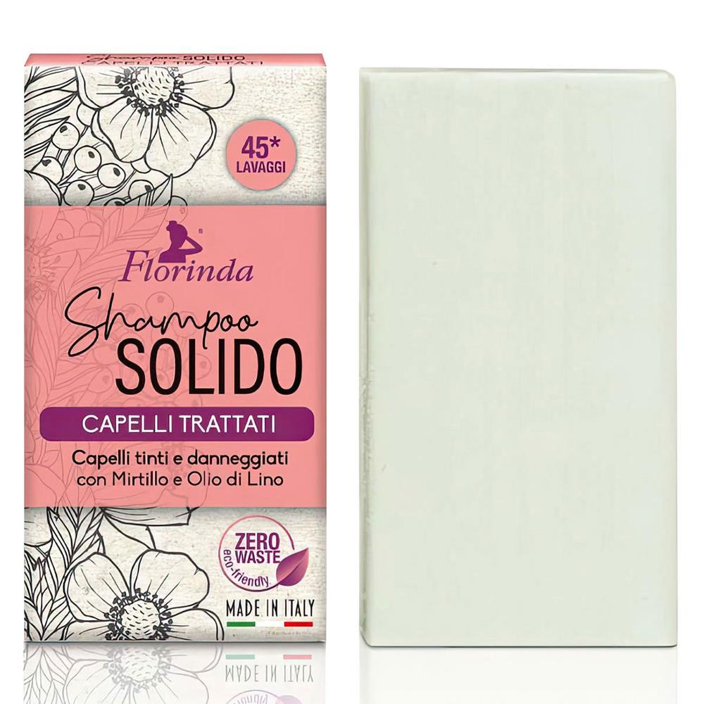 Florinda Capelli Trattati Boyalı ve Yıpranmış Saçlar için Katı Şampuan 75Gr