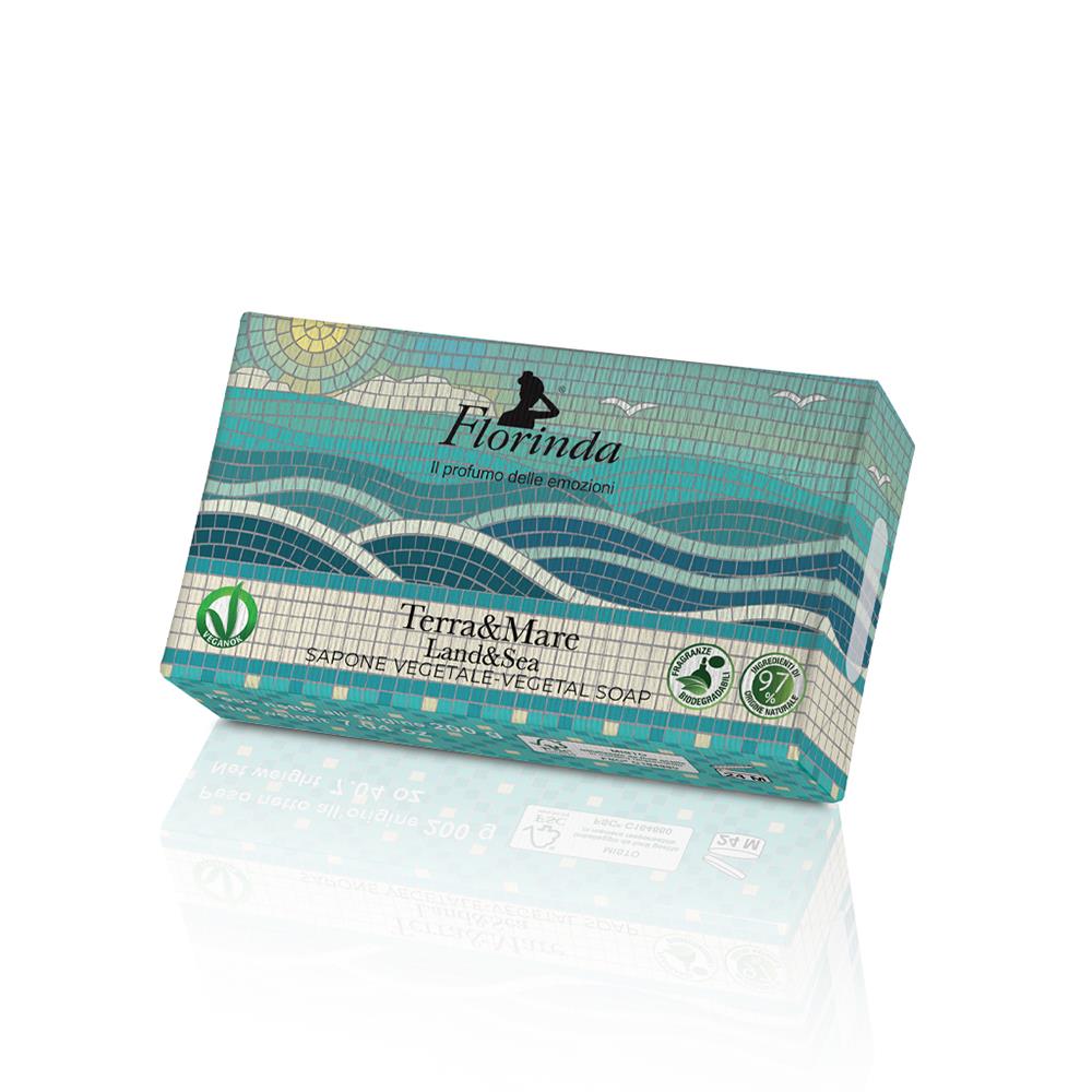 Florinda Mozaik Terra & Mare Land and Sea Bitkisel Sabun 200Gr