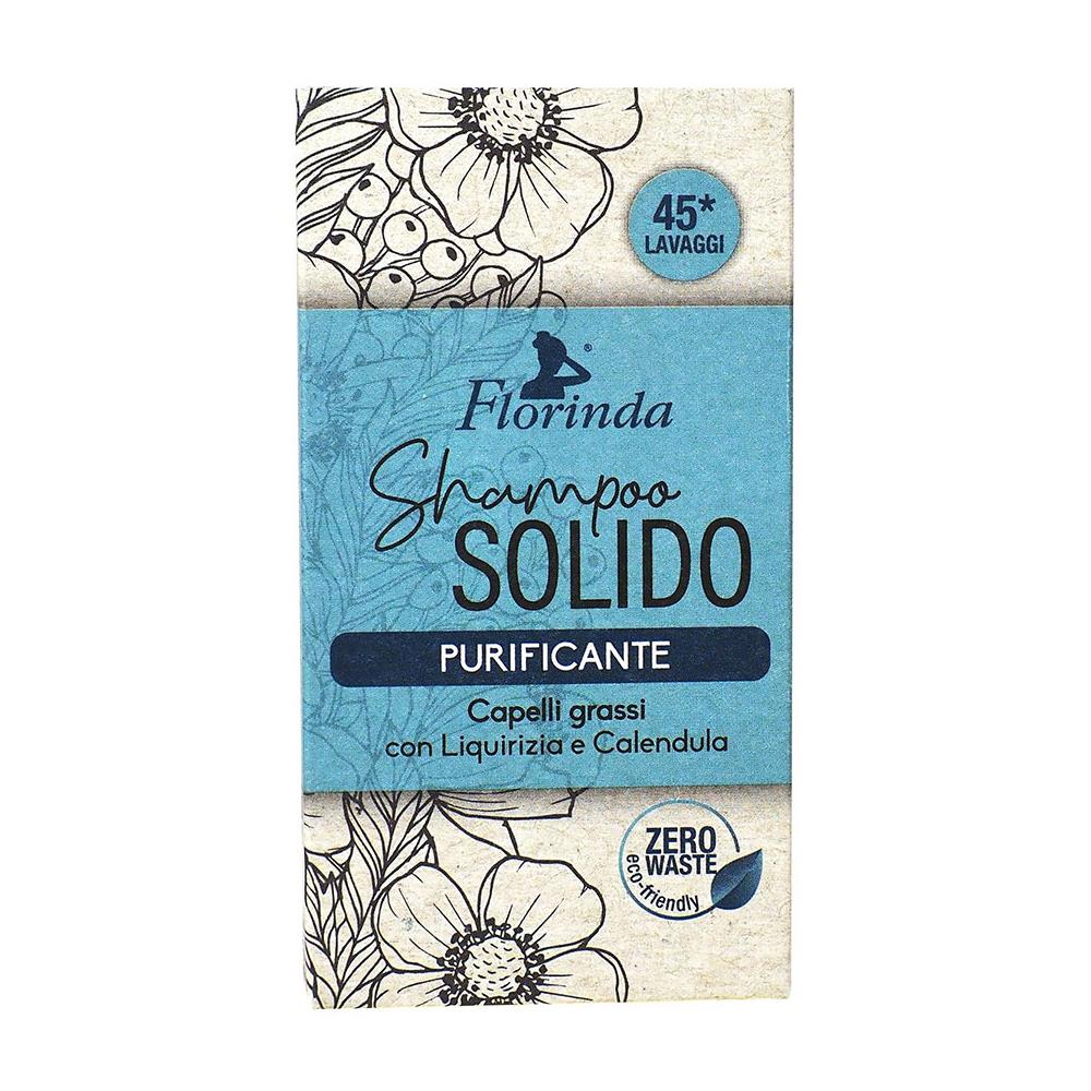 Florinda Purificante Yağlı Saçlar için Arındırıcı Katı Şampuan 75Gr
