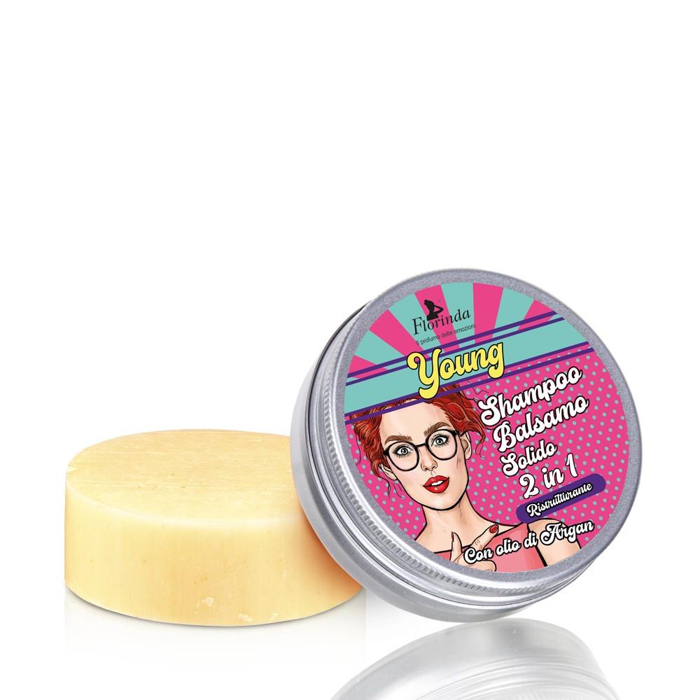 Florinda Young 2'si 1 Arada EMILY, Katı Duş Şampuanı 70 Gr