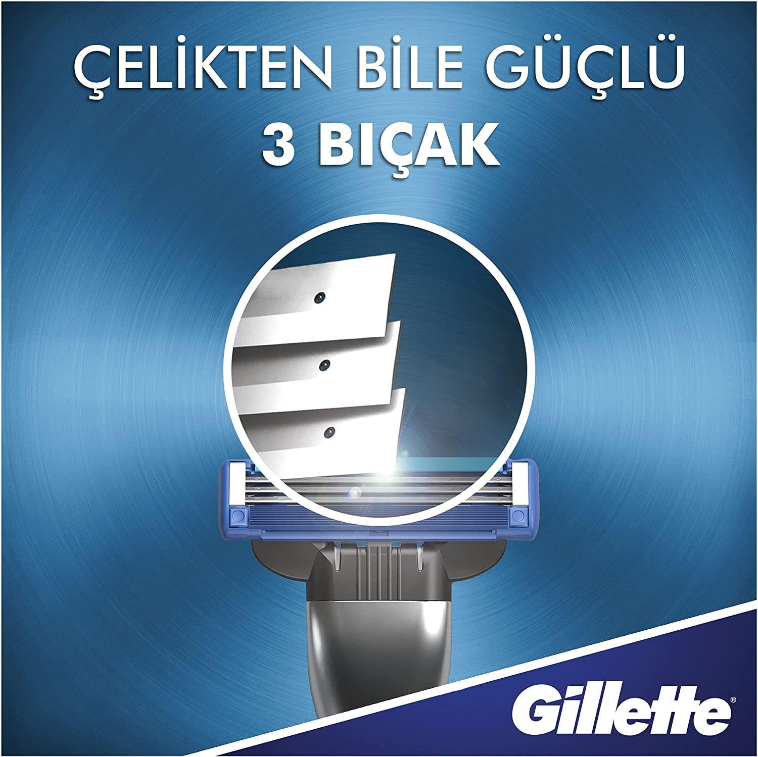 Gillette Mach3 Turbo 2li Yedek Tıraş Bıçağı