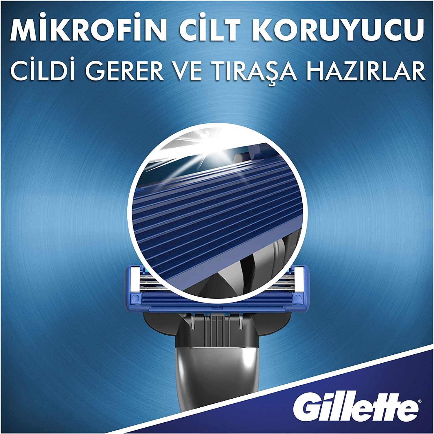 Gillette Mach3 Turbo 2li Yedek Tıraş Bıçağı