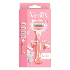 Gillette Venus Comfortglide Spa Breeze Kadın Tıraş Makinesi + 4 Yedek Tıraş Bıçağı