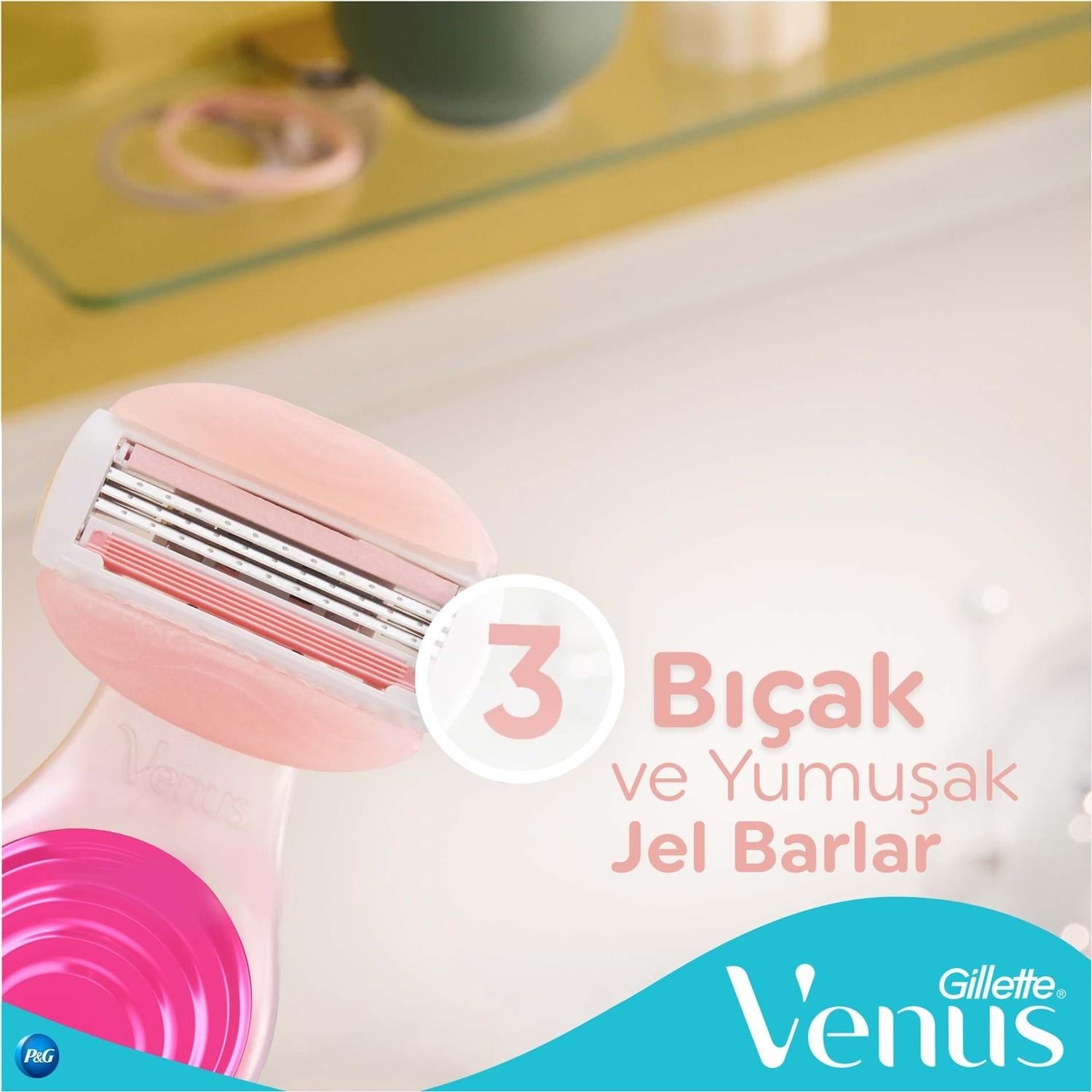 Gillette Venus Snap Comfort Kadın Tıraş Makinesi Set