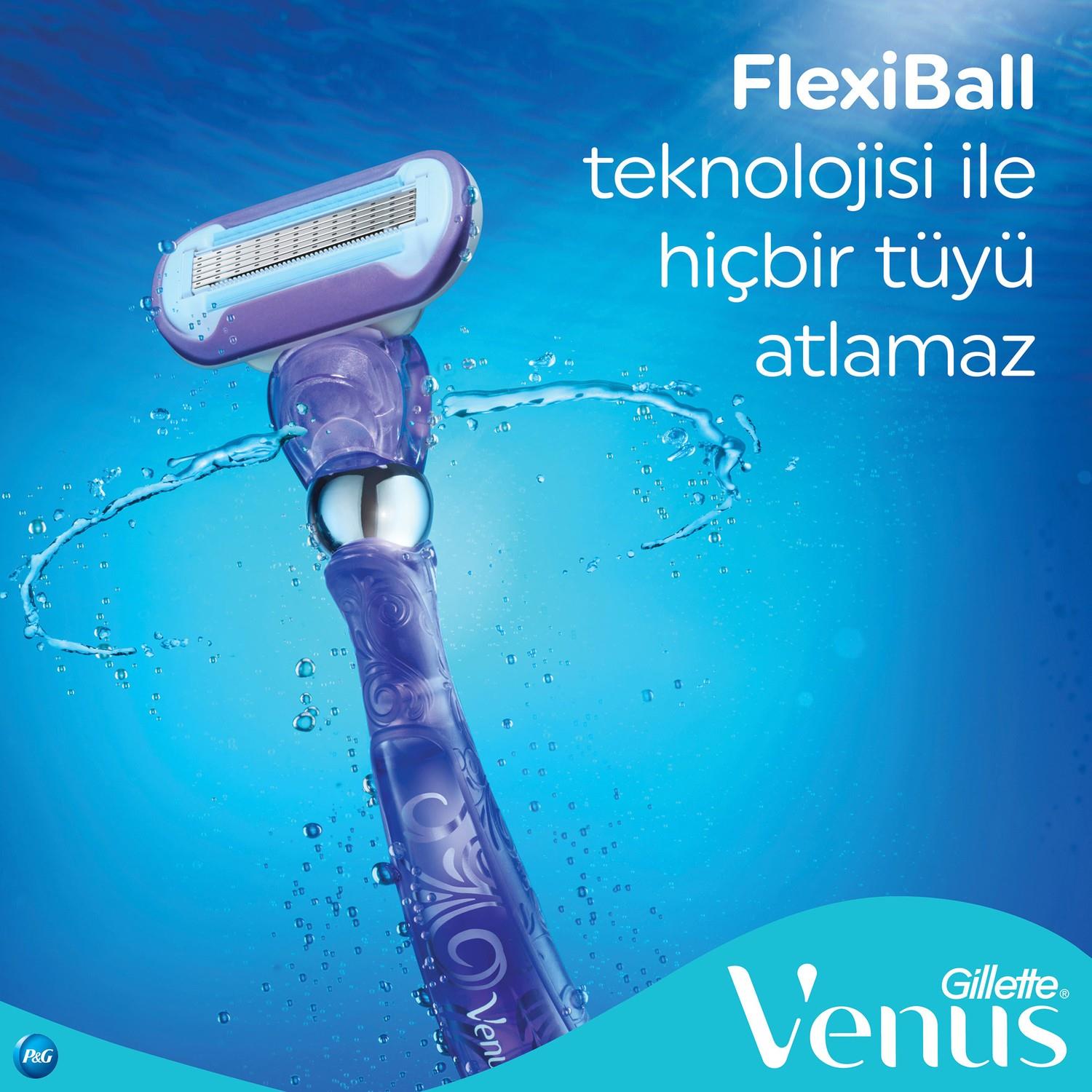 Gillette Venus Swirl Extra Smooth Kadın Tıraş Bıçağı