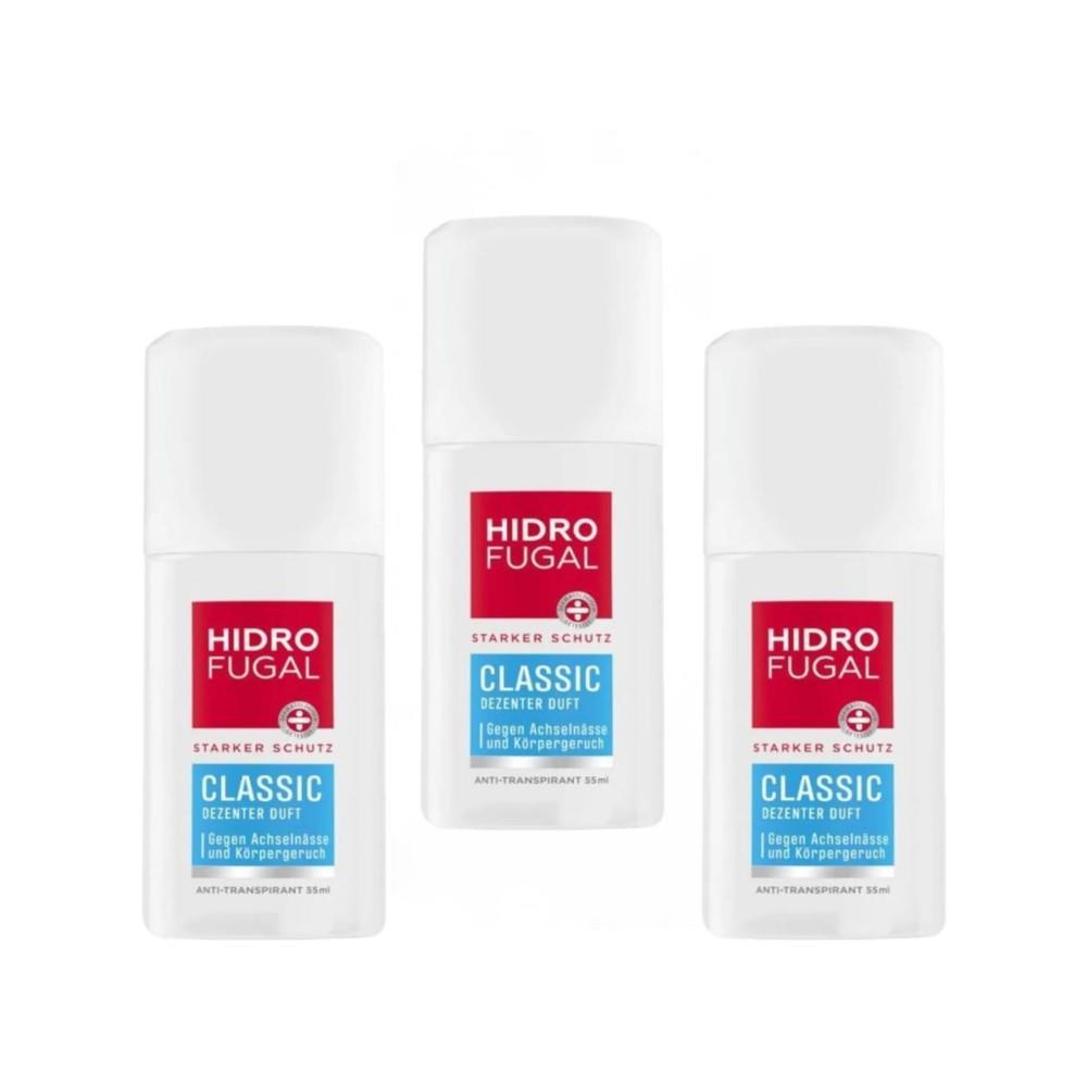 Hidro Fugal Anti-Transpirant Cep Deodorantı 55ML 3'lü Set