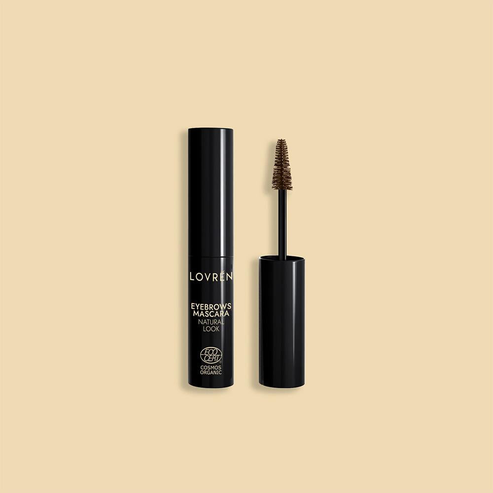Lovren Organic 03 Natural Look Eyebrow Mascara Naturel Görünüm Kaş Maskarası 5ML