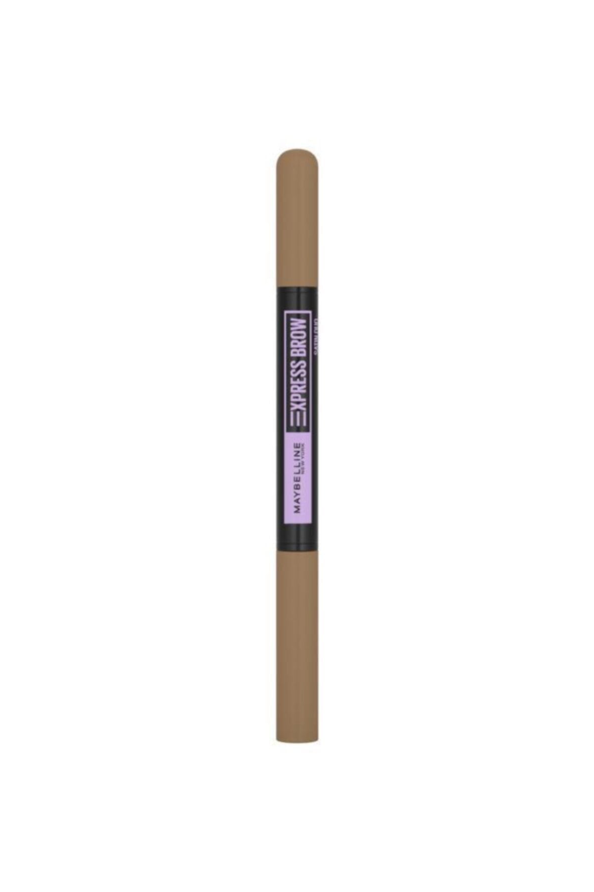 Maybelline New York Express Brow Satin Duo Çift Taraflı Kaş Kalemi - 01 Açık Ton