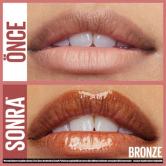 Maybelline New York Lifter Gloss Nemlendirici Dudak Parlatıcısı - 018 Bronz