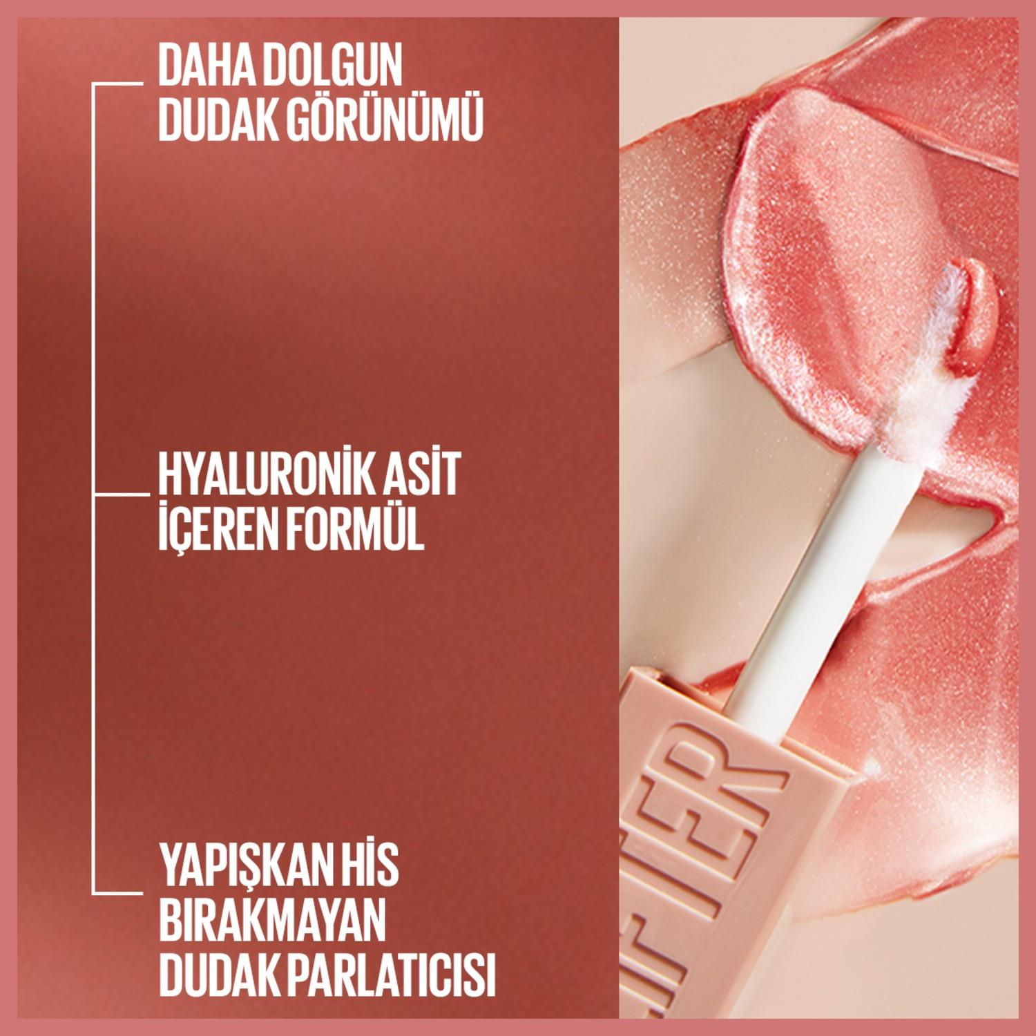 Maybelline New York Lifter Gloss Nemlendirici Dudak Parlatıcısı - 018 Bronz