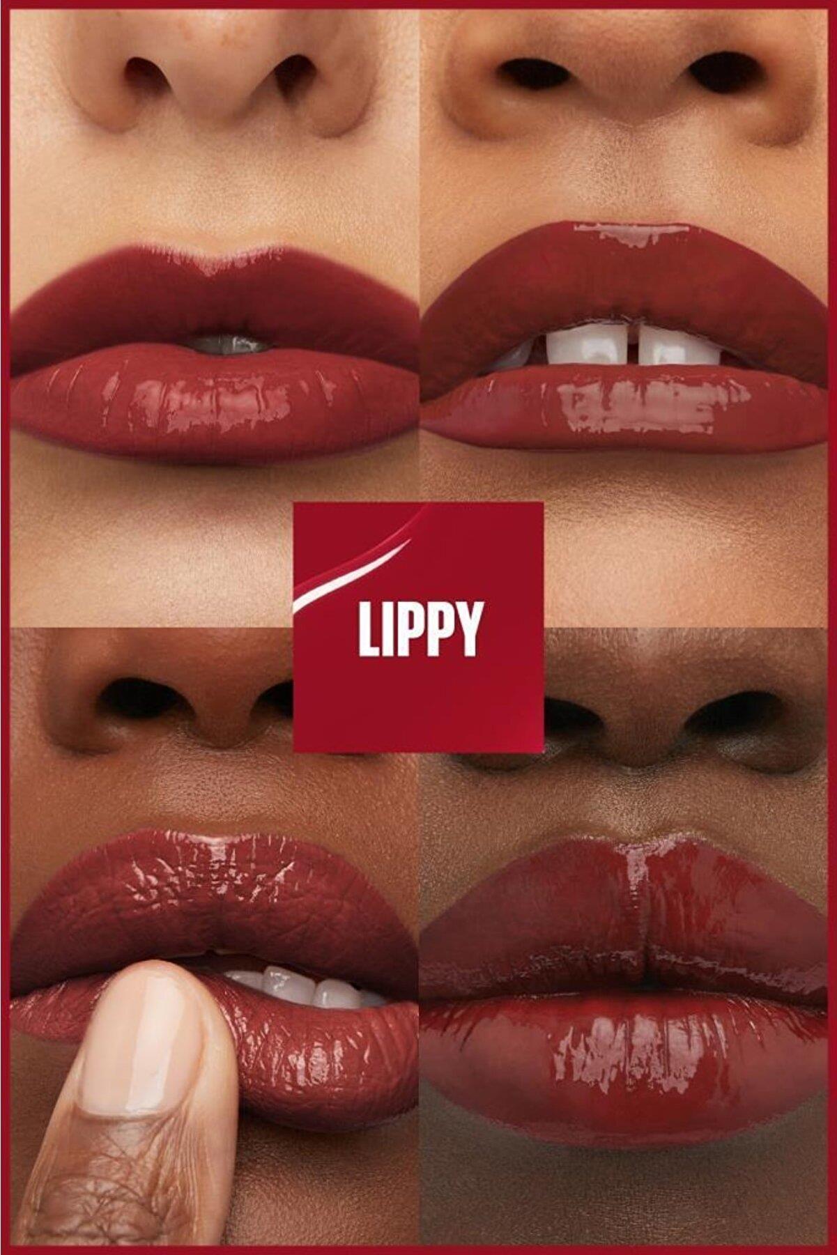 Maybelline New York Super Stay Vinyl Ink Uzun Süre Kalıcı Likit Parlak Ruj 10