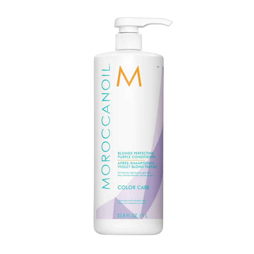 Moroccanoil Color Care Blonde Perfecring Purple Conditioner Renki Saçlar için Saç Kremi 1000ML