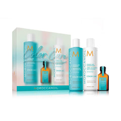 Moroccanoil Color Care Spring Kit Color Care Şampuan 250ML Saç Kremi 250 ML ve Saç Bakım Yağı 25ML 3lü Set