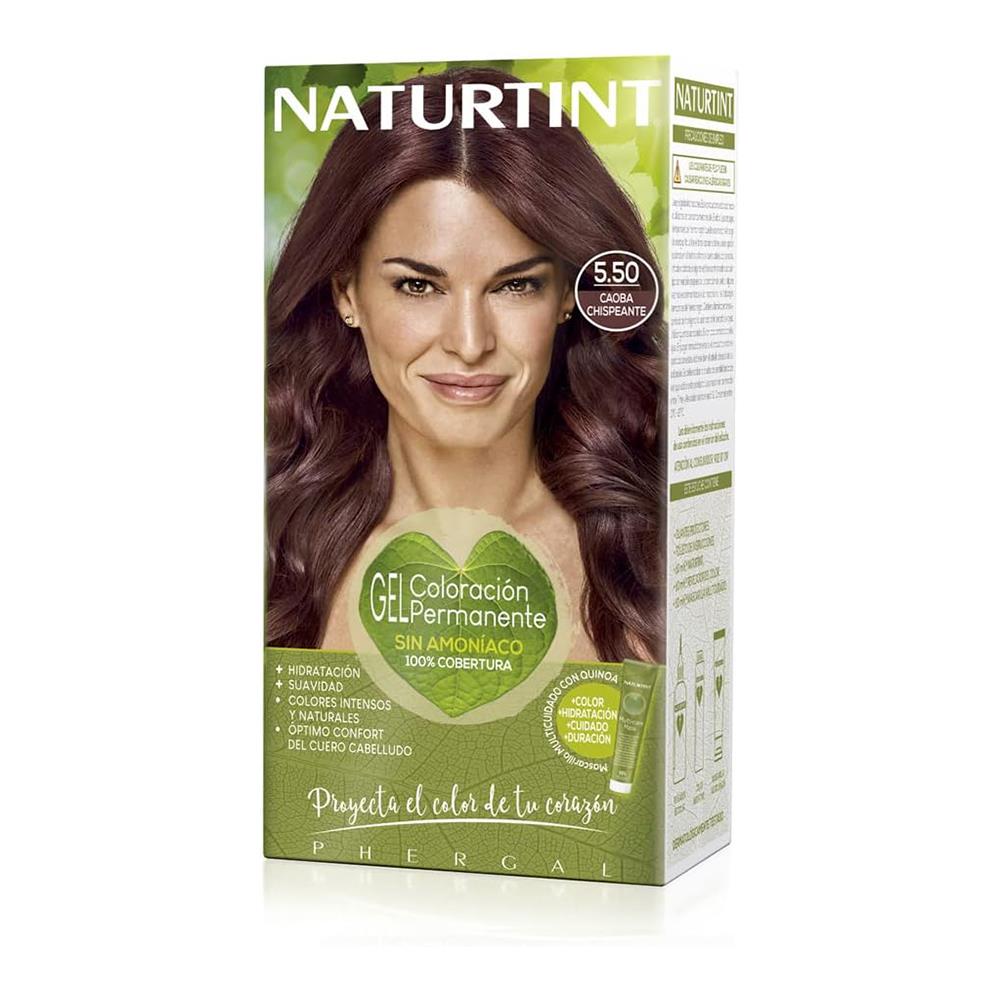 Naturtint 5.50 Işıltılı Maun Doğal Saç Boyası 170ML