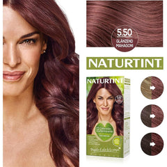 Naturtint 5.50 Işıltılı Maun Doğal Saç Boyası 170ML