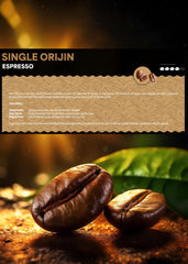New Coffee SO500GR Single Origin 500gr Espresso Çekirdek Kahve