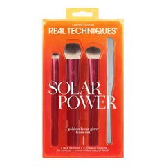 Real Techniques RT-021561 Solar Power Golden Hour Limited Edition Makyaj Fırça Seti