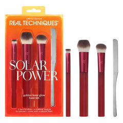 Real Techniques RT-021561 Solar Power Golden Hour Limited Edition Makyaj Fırça Seti