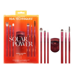 Real Techniques RT-0961 Solar Power Molten Limited Edition Metalik Göz Makyaj Fırça Seti