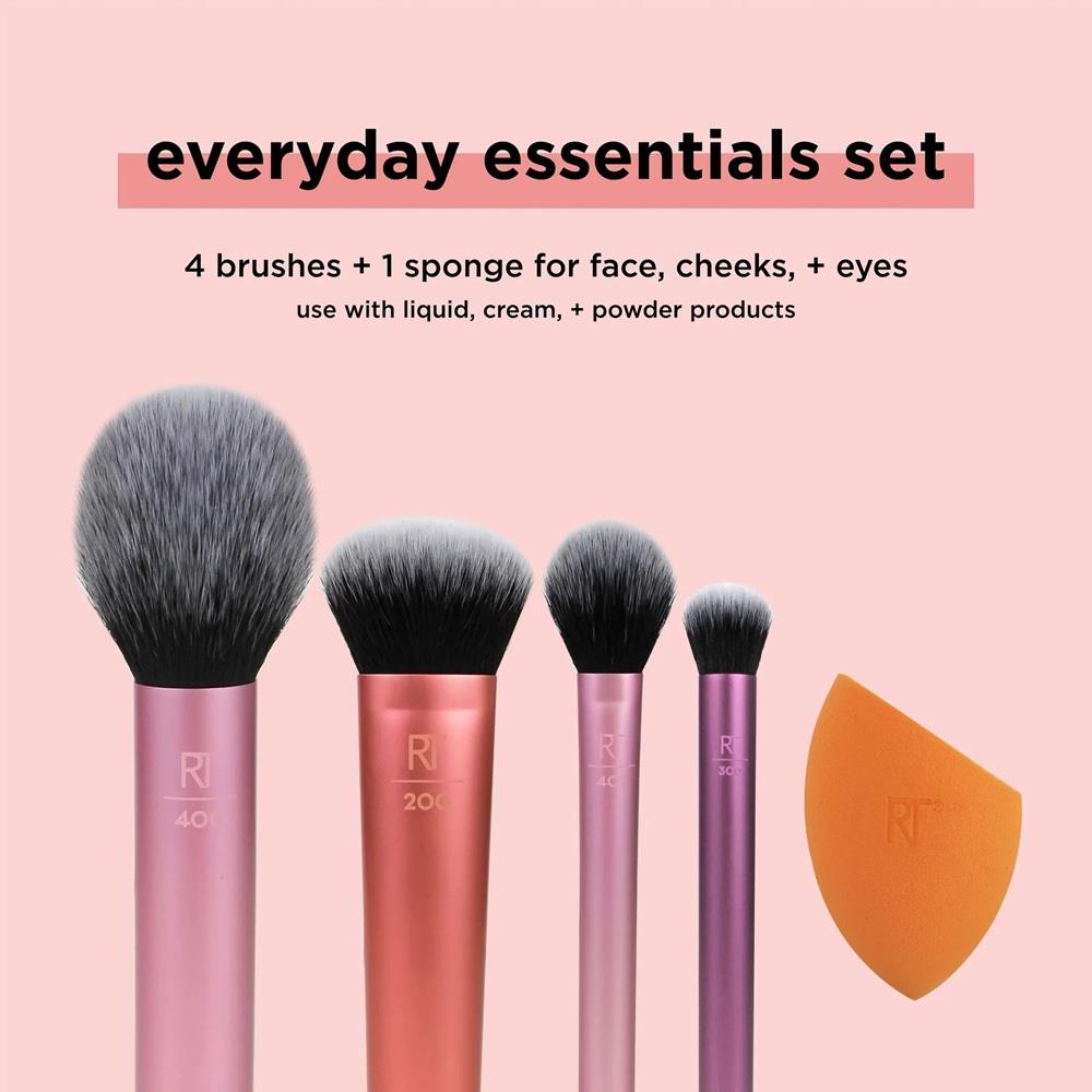 Real Techniques RT-1786 Everyday Essentials Makyaj Fırça Seti