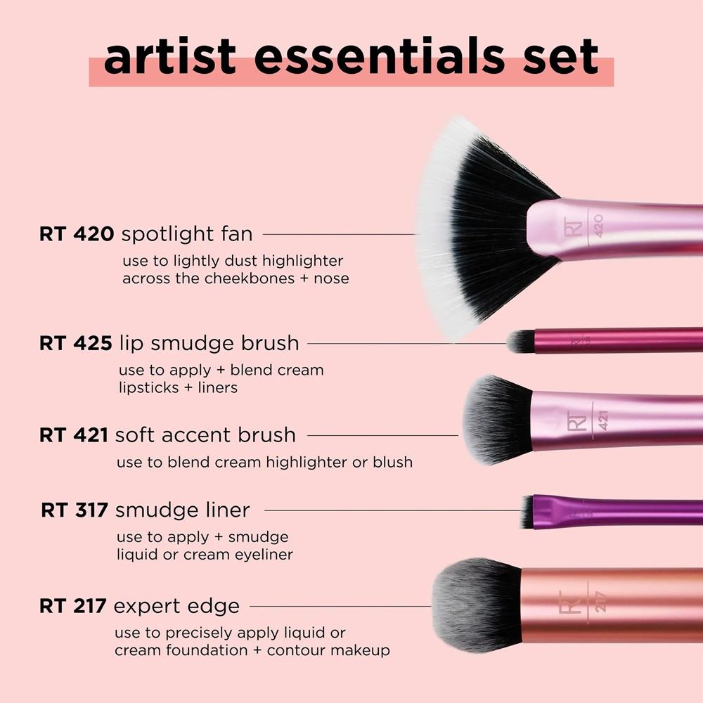 Real Techniques RT-1895 Artist Essentials Makyaj Fırça Set