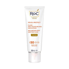 Roc Soleil-Protect Anti-Brown Spot Unifying Fluid Tinted Leke Karşıtı ve Ton Eşitleyici Yüz Güneş Kremi 50ML