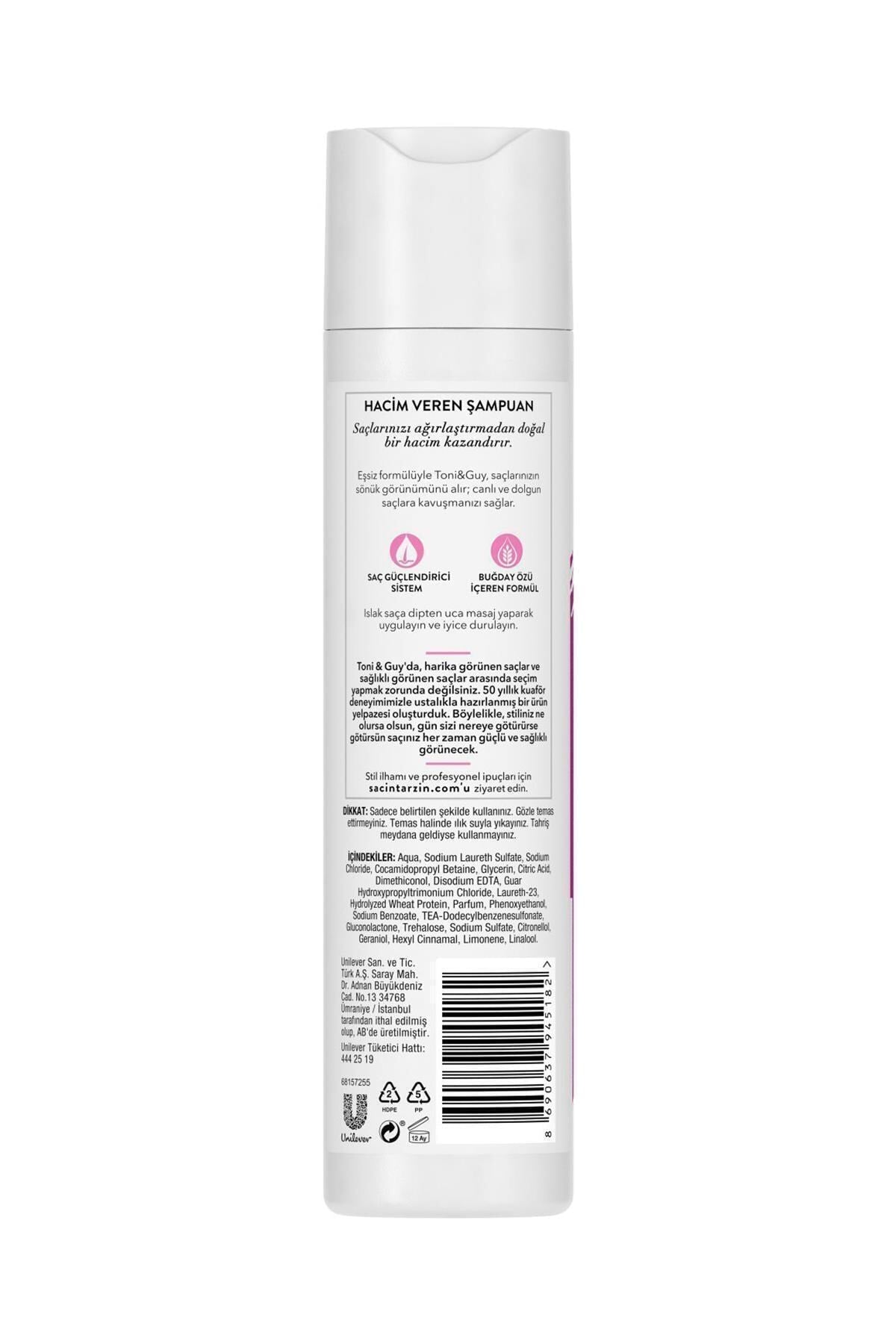 Toni & Guy İnce Telli Saçlar İçin Şampuan 250ML